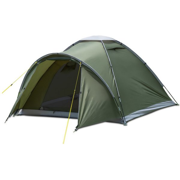 Lumkudos Faltzelt Campingzelt mit Vorraum, Zelte Camping Zelt für 2-4 Person, PU5000, Personen: 4 (1 tlg., Aufbewahrungstasche, Ultraleicht, 360*250*140cm), Zel
