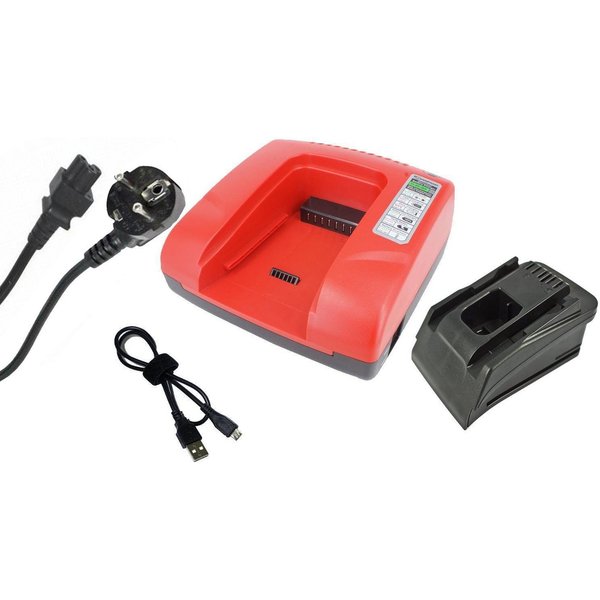 PowerSmart CHL002RE Batterie-Ladegerät (für Elektrowerkzeuge für Hilti C 4/36-ACS, B 22 / 1.6, B 36 / 3.0, B 36 / 6.0, B22 / 2.6, B22 / 3.3, B36 / 3.9, AG 125-A