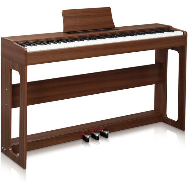 LALAHO Digitalpiano GDP-104/A-815 Elektro Klavier Digital E-Piano,Dual Bluetooth, Digital E-Piano mit 88 Tasten Hammermechanik 128 Rhythmen