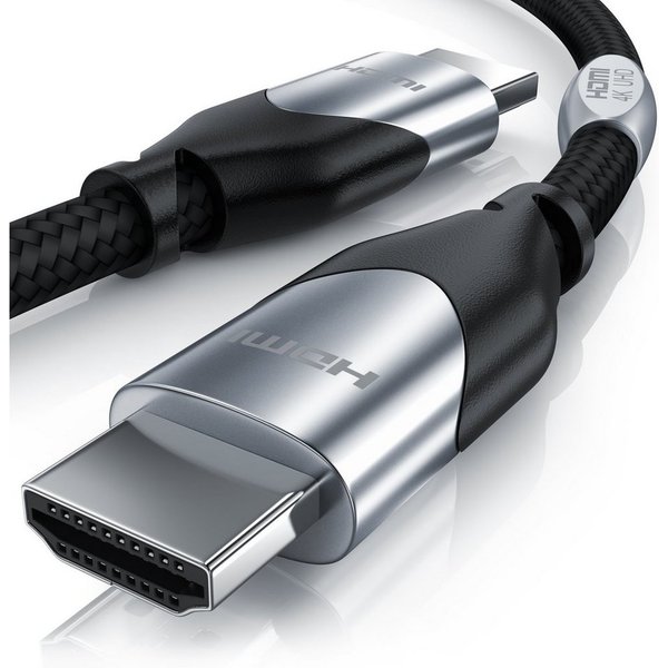 Primewire Ultra HD 4k 60Hz, 18 Gbit/s, 3D, ARC, CEC, HDCP, HDR - 10m HDMI-Kabel, 2.0b, HDMI Typ A (1000 cm), ideal für TV, PC, Konsole und Beamer, Streaming und