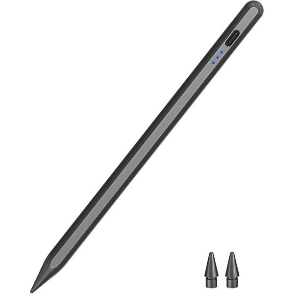 Athlix Eingabestift Stylus Stift für iPad Apple 2018-2025 Schnellladung Palm Rejection für iPad Pro 13''/12,9''/11''/ iPad 10/9/8/7/6 Gen/iPad Mini 6/5/iPad
