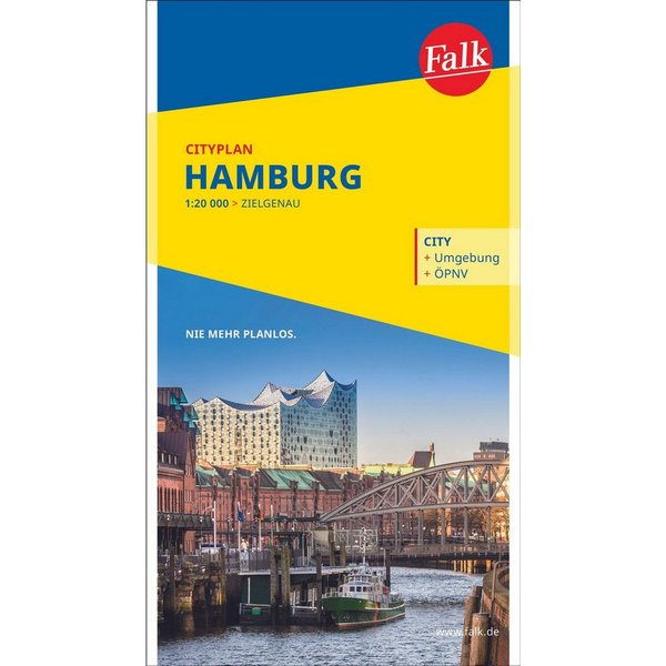 Falk Cityplan Hamburg 1:22.500 / diverse