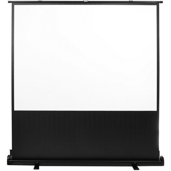 Maclean MC-210 Rolloleinwand (Bodenprojektionswand 66 Zoll 16:9 Tragbar)