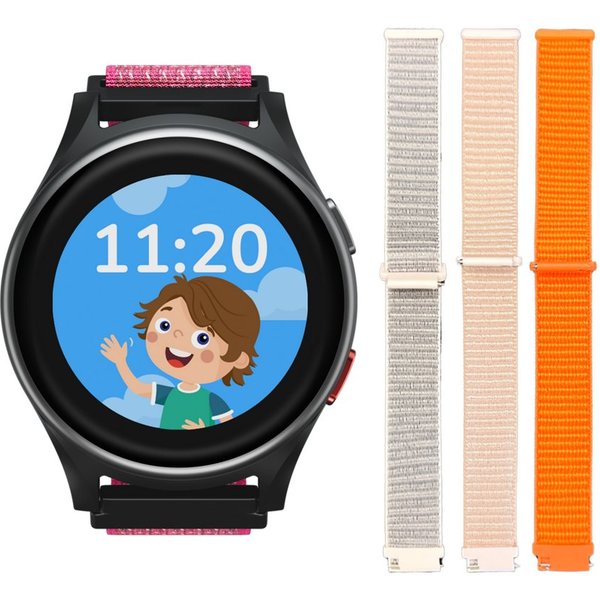 ANIO 6 Kinderuhr mit GPS & Anruffunktion Ortung SOS Knopf Smartwatch, 4G