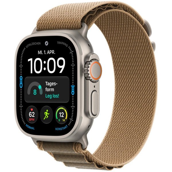 Apple Watch Ultra 4 GPS + Cellular Smartwatch (4,9 cm/1,93 Zoll, Watch OS)