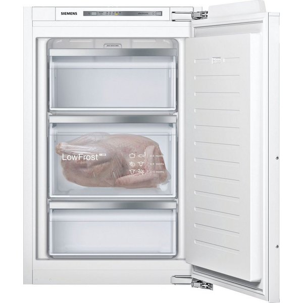 SIEMENS Einbaugefrierschrank iQ500 GI11VADC0, 71,2 cm hoch, 56 cm breit, Low Frost: geringere Eisbildung & schnelleres Abtauen