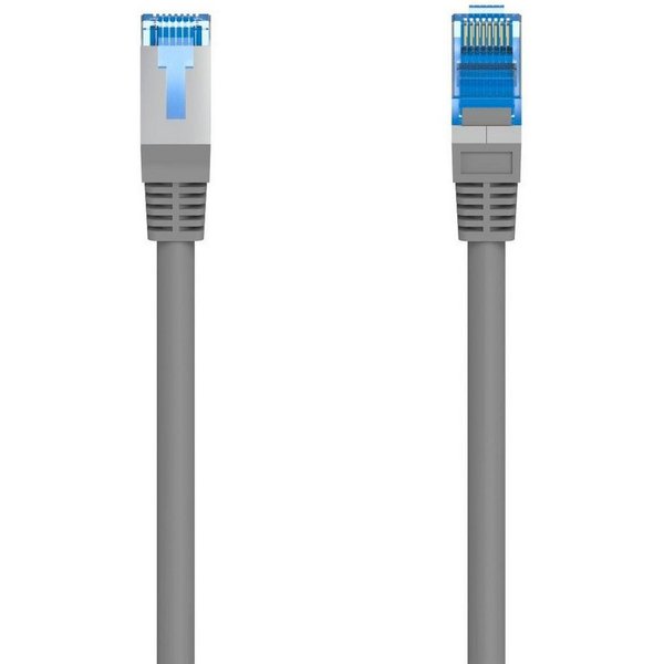 Hama Netzwerkkabel CAT-6, 1Gbit/s F/UTP geschirmt 5m LAN-Kabel, RJ-45 (Ethernet), (500 cm)