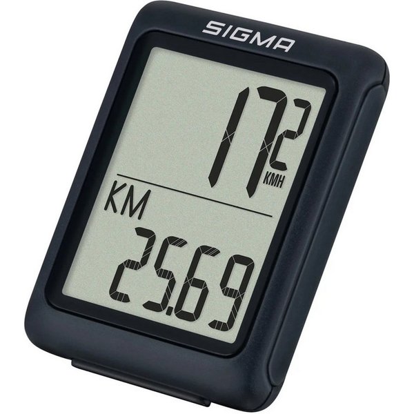 SIGMA Fahrradcomputer BC 5.0 WR mit 5 Funktionen wasserdicht (1x Lithium-Batterie CR2032 (im Lieferumfang enthalten), wetterfest, großes und gut lesbares Displa