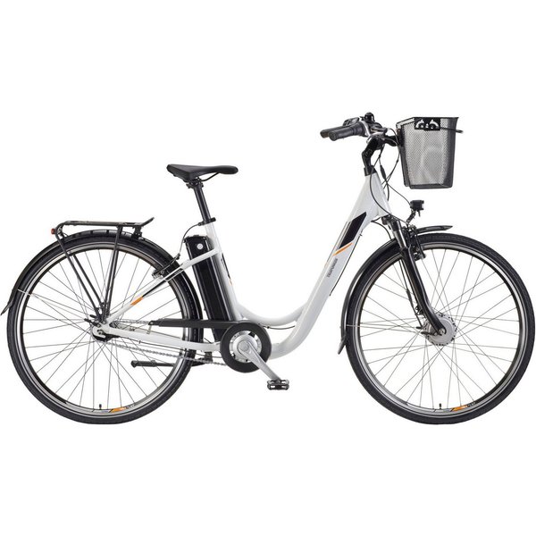 Telefunken E-Bike Cityrad Multitalent RC840, 7 Gang Shimano Nexus Schaltwerk, Frontmotor, 531,3 Wh, Pedelec, Elektrofahrrad für Damen u. Herren
