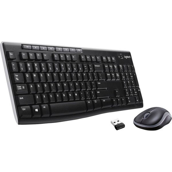 Logitech MK270 Kabelloses Set mit Tastatur und Maus, Deutsch, QWERTZ 920-004511 Tastatur- und Maus-Set