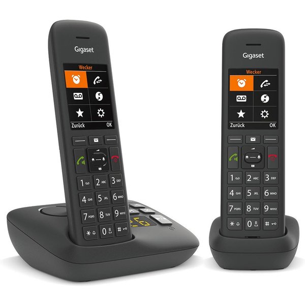 Gigaset Gigaset C575A Duo Schnurloses DECT-Telefon (Mobilteile: 2, Farbdisplay)