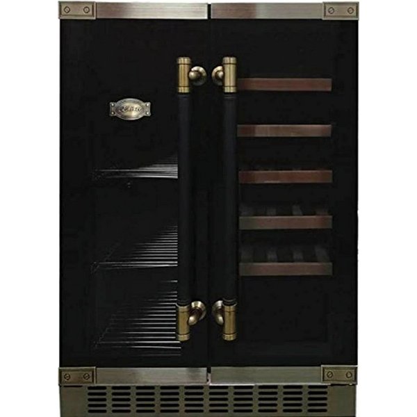Kaiser Küchengeräte Weinkühlschrank K 64800 AD, 63 Bierdosen, LED Display, Freistehend