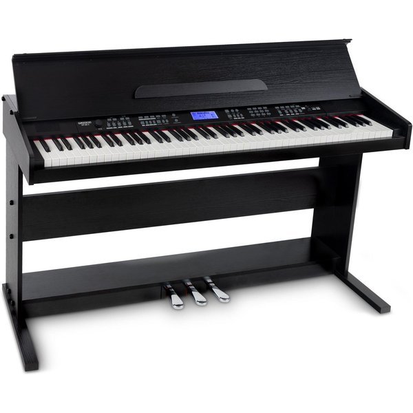 FunKey Digitalpiano DP-88 II E-Piano mit 88 anschlagsdynamische Tasten, Klavier mit Begleitautomatik und Chord Akkordbegleitung