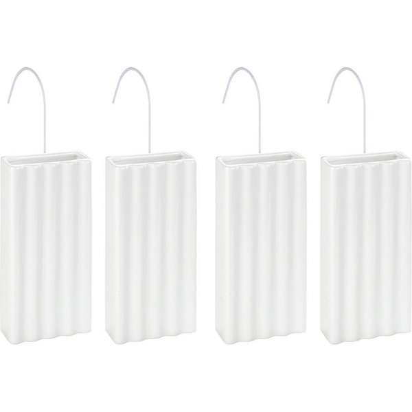 WENKO Luftbefeuchter Linien, BxHxT: 9x4x19,5 cm, 4-teilig
