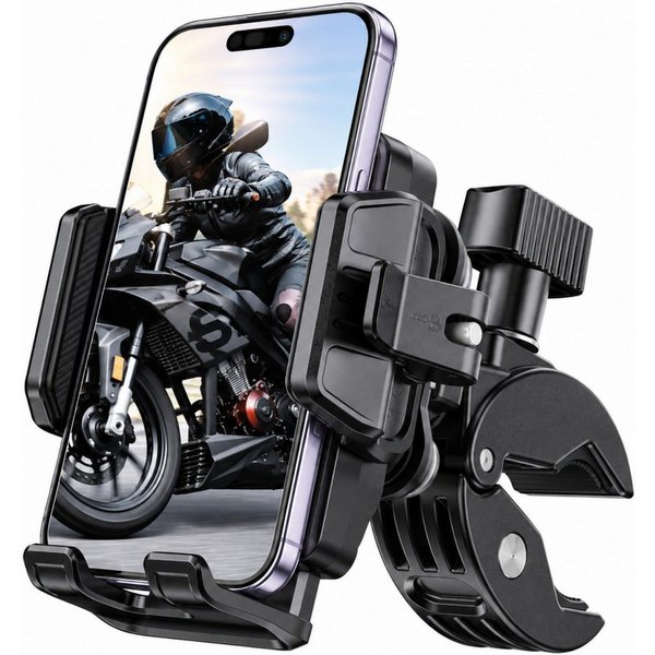 NEXGEN LUXUS HANDY-ZUBEHÖR Smartphone-Halterung Fahrrad Motorrad Handyhalterung 360° Universal Smartphone Lenker