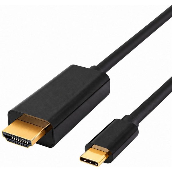 PlugUp USB-C auf HDMI Kabel 8K 60Hz 180cm – Audio & Video für Laptop, PC & TV USB-Kabel, HDMI, USB-C, (180 cm), 8K@60Hz USB-C zu HDMI Kabel 180cm Audio & Videoü