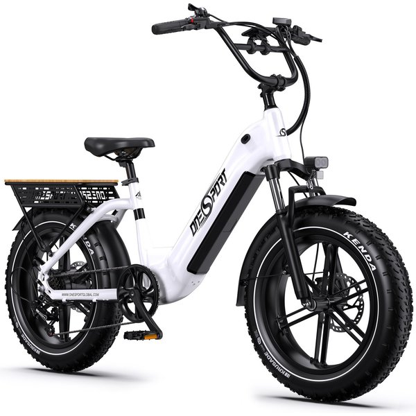 Onesport E-Bike Cityrad Damen u. Herren 204,0 Zoll E-Fahrrad 864WH Pedelec, 48V 18AH 130 km, Kettenschaltung, Heckmotor, 864 Wh, (Beleuchtungsset mit Batteriela