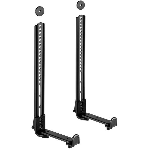 Maclean Soundbar-Halterung MC-914 für TV, universal, bis 15 kg, schwenkbar ±90°, (für Montage über oder unter dem Fernseher)