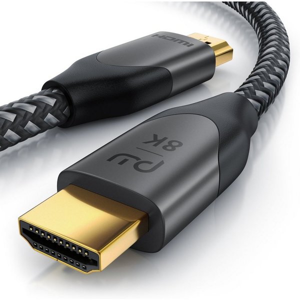 Primewire Ultra High Speed 8K HDMI Kabel 2.1 HDMI-Kabel, 2.1, HDMI Typ A (50 cm), 8k @120Hz 4K @240Hz DSC, 3D, UHD II, HDR-10+, VRR, Dolby Vision - 0,5m