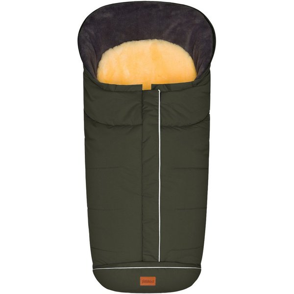 Fillikid Fußsack Nanga Lammfell, Winterfußsack, mit herausnehmbarer Lammfellauflage