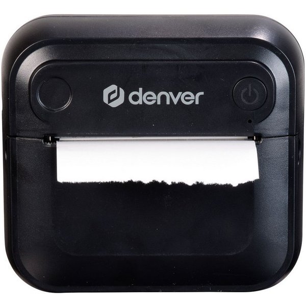 Denver MBP-32 Etikettendrucker, (Bluetooth 5.0, mit Thermodruck und 28 Bilder pro Sticker-Rolle)
