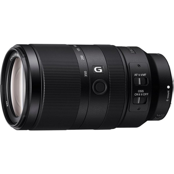 Sony SEL-70350G E-Mount Super-Telezoom Objektiv, (E 70-350mm F4.5-6.3 G, OSS, APS-C)