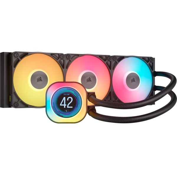 Corsair Wasserkühlung Corsair iCUE LINK TITAN 360 RX LCD RGB, Wasserkühlung