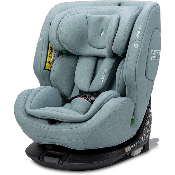 Osann Autokindersitz One360, Reboarder 360 Grad drehbar, Kindersitz mit Isofix, ab: Geburt, bis: 12 Jahre, ab: 40 cm, bis: 150 cm, erleichtertes Anschnallen mit