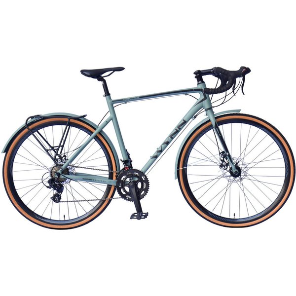 WYNN Gravelbike GRL1.1, 14 Gang Shimano Tourney Schaltwerk, Kettenschaltung