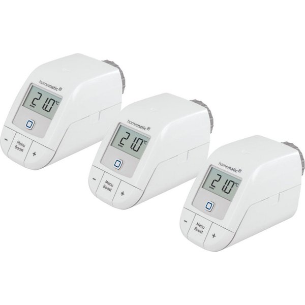 Homematic IP Heizkörperthermostat – basic 3er Set Smart-Home-Steuerelement