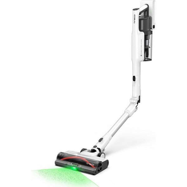 Tineco Akku-Stielstaubsauger Pure One A50S, Effektiv gegen Tierhaare, flexibles Saugrohr, 60 Min, 500 W, beutellos, Weitwinkel-Scheinwerfer, Zyklonfilter, 60Min