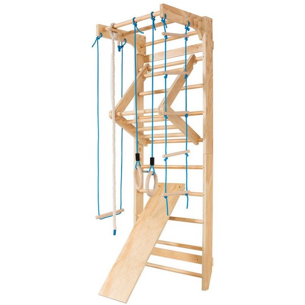 COSTWAY Kletter-Trainingsgerät, mit Montagezubehöre, 220x80x60cm
