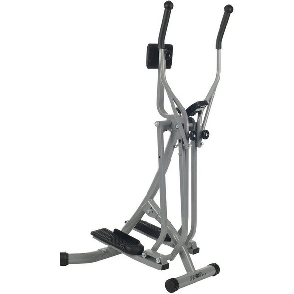 Christopeit Sport® Crosstrainer Walker (mit Bauchkissen und integr. Trainingscomputer), 100 kg max. Benutzergewicht, klappbar
