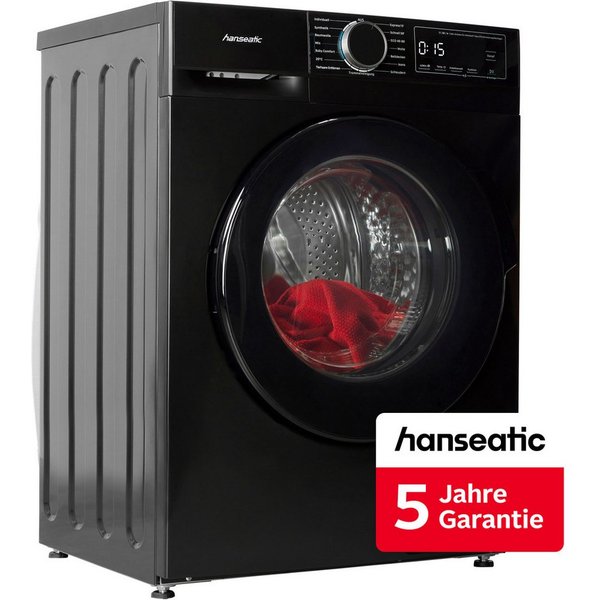 Hanseatic Waschmaschine HWMA714ABI, 7 kg, 1400 U/min, inkl. 5 Jahre Langzeitgarantie