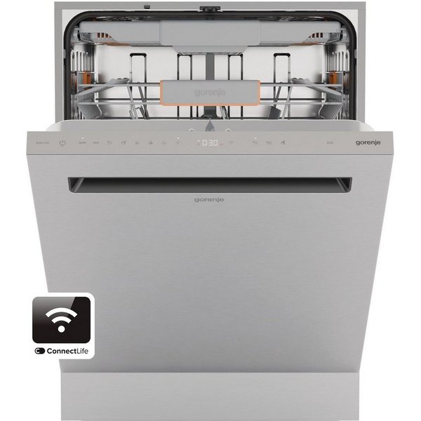 GORENJE Unterbaugeschirrspüler GU673A65X, 9,5 l, 16 Maßgedecke, TotalDry - auto. Türöffnung