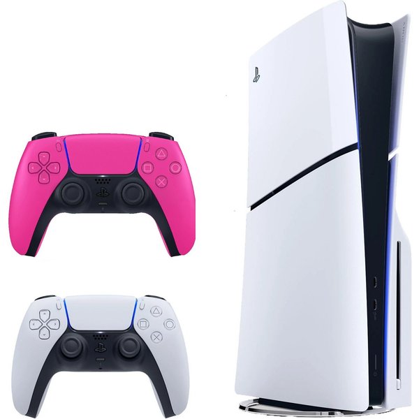Playstation Playstation 5 Slim 1TB mit Blu-ray Laufwerk + 2 Controller Wunschfarbe