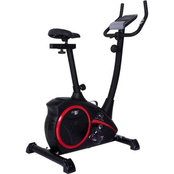 Christopeit Sport® Heimtrainer AL 1 (mit Tablet-Halterung), 150 kg max. Benutzergewicht, Fahrrad, 8 Widerstandsstufen