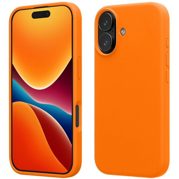 kwmobile Smartphone-Hülle Hülle für Apple iPhone 17, Hülle Silikon gummiert - Handyhülle - Handy Case Cover
