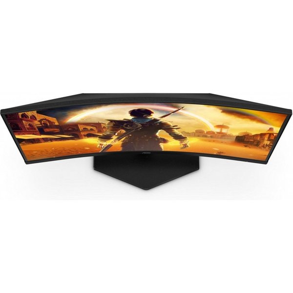 AOC C24G42E Gaming Monitor 24 Zoll gebogen schwarz/rot Gaming-Monitor (Full HD px)