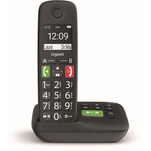 Gigaset E290A Schnurloses DECT-Telefon (Mobilteile: 1, Verstärker-Funktion)