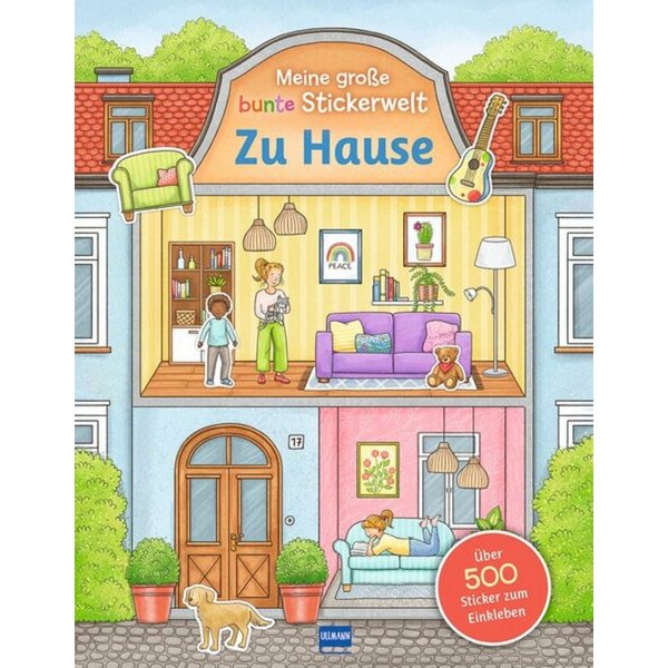 Meine große bunte Stickerwelt - Zu Hause / diverse