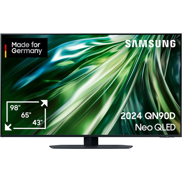 Samsung GQ50QN90DAT QLED Mini LED-Fernseher (125 cm/50 Zoll, 4K Ultra HD, Smart-TV, Neural Quantum 4K AI Gen2 Prozessor, Gaming Hub, bis zu 144Hz)
