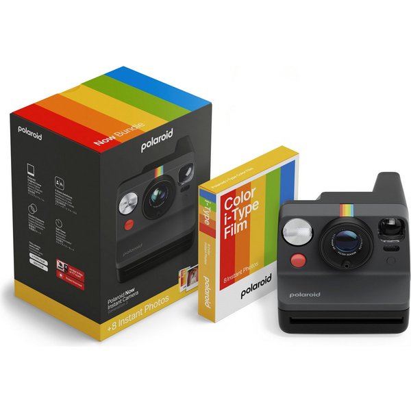 Polaroid Now Gen 3 + Farbfilm-Paket (8 Fotos) Sofortbildkamera (0 MP)