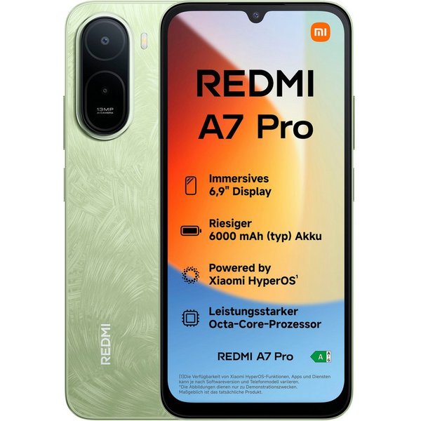 Xiaomi REDMI A7 Pro 4G 4+128GB Smartphone (17,53 cm/6,9 Zoll, 128 GB Speicherplatz, 13 MP Kamera)