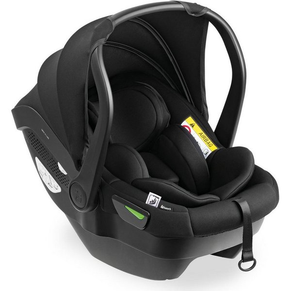 Hauck Babyschale Drive N Care - Black, Baby Autositz ab Geburt bis 13 kg (40 - 87 cm) inkl. Sitzverkleinerer