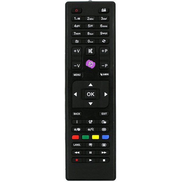 Alltro Ersatz TV Fernbedienung (für Telefunken TV / L22F282X4 / L24H275D3 / L28H275X4)