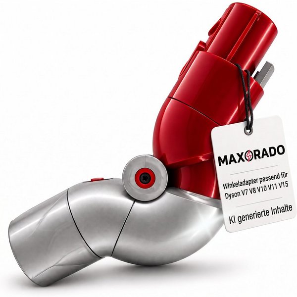 Maxorado Staubsauger-Verlängerungsrohr Winkeladapter Winkel Aufsatz für Dyson V7 V8 V10 V11 V15 Staubsauger, Zubehör für Akkustaubsauger Stabstaubsauger Stilsta