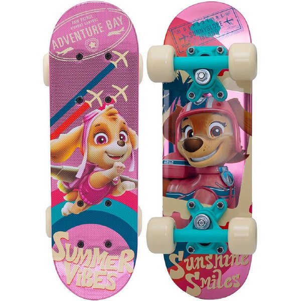 PAW PATROL Miniskateboard 17 Zoll – Robustes Kinder Skateboard mit PVC-Rädern und PP Trucks