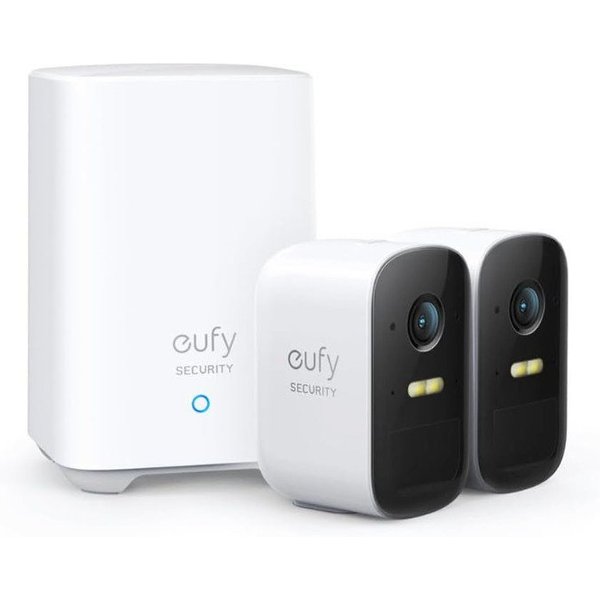 Anker eufy Überwachungskamera eufyCam 2C, 180Tage Akku, HD 1080p, IP67 wetterfest (2-tlg)