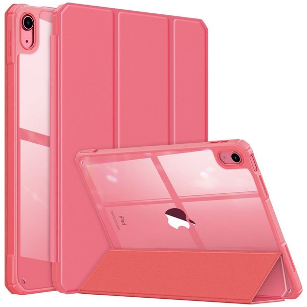 Fintie Tablet-Hülle für iPad 11. Generation 2025 11"(A16), iPad 10. Generation 2022 10.9", Ultradünn Case mit transparenter Rückseite Abdeckung, Auto Schlaf/Wac